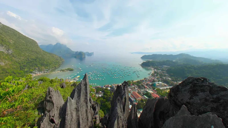 Above El Nido Bay