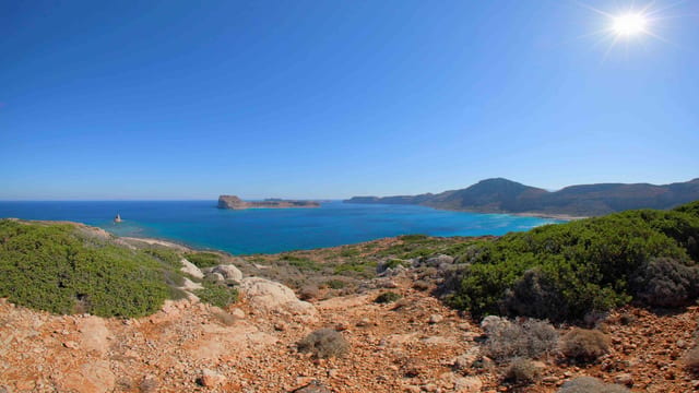 Blue Lagoon Cliff Walk, Crete, Greece