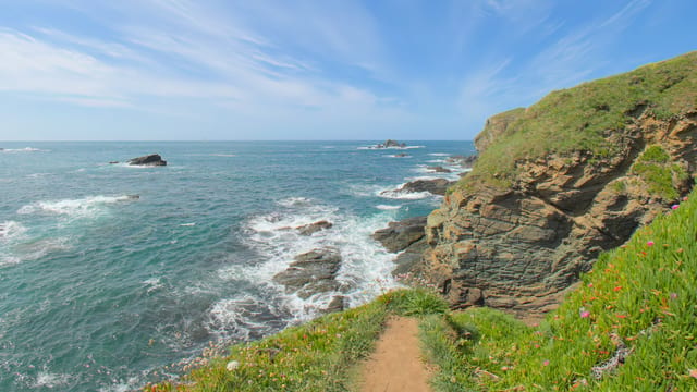 Cornish Coastline, Cornwall, England