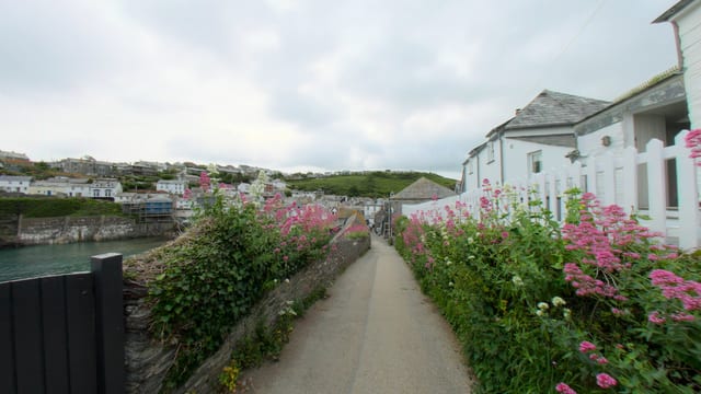 Cornish Village Life, Cornwall, England