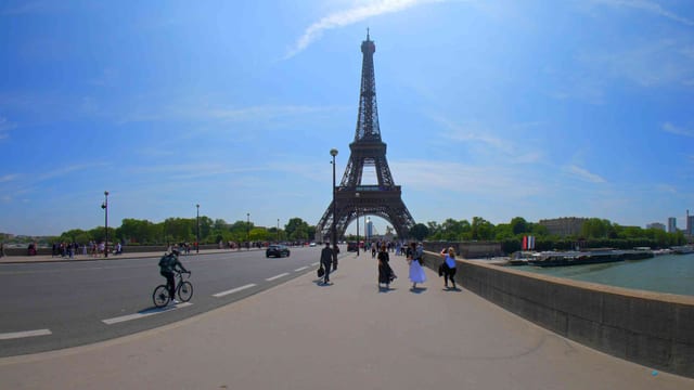 Eiffel Tower View, Paris, France