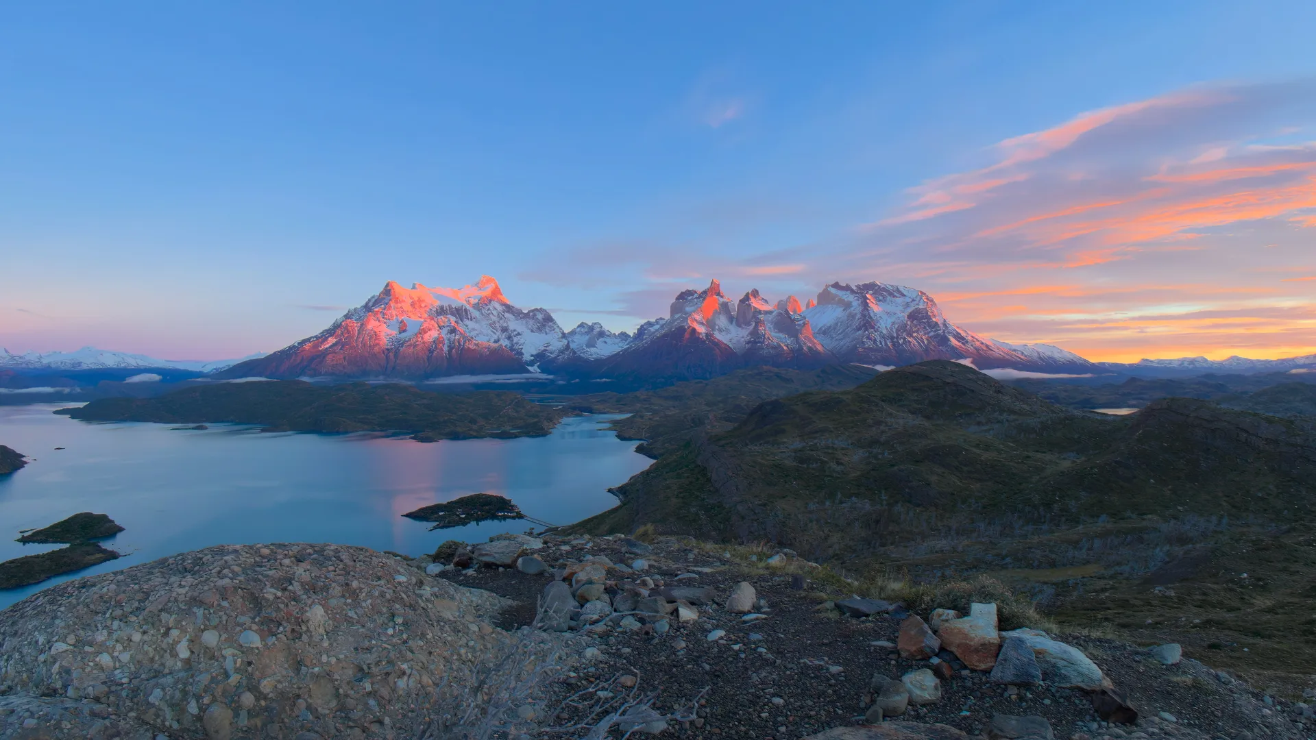 First Light, Patagonia, Chile