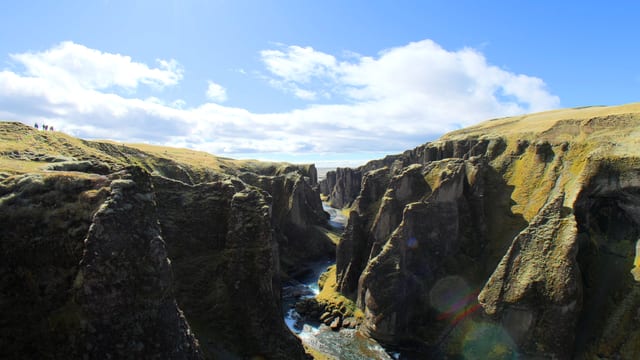 Fjadrargljufur Canyon, South Iceland, Iceland