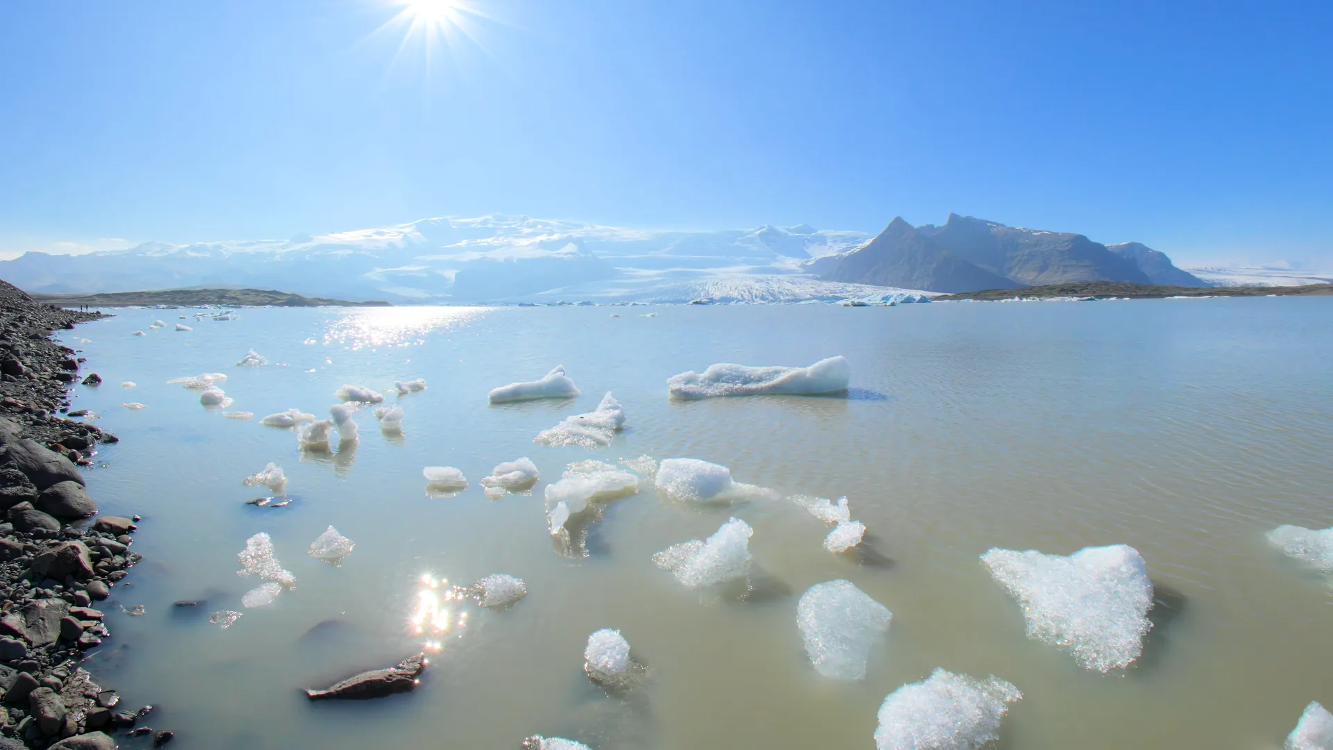 Fjallsarlon Glacier Lagoon, South Iceland, Iceland