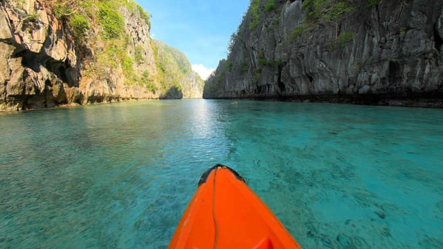 Kayaking the Big Lagoon, El Nido, Palawan, Philippines