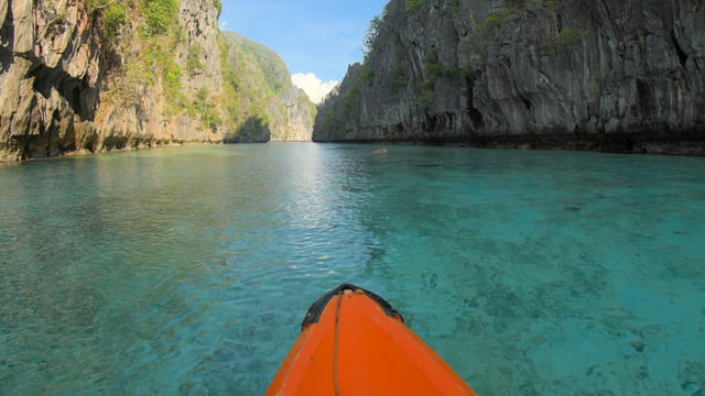 Kayaking the Big Lagoon, El Nido, Palawan, Philippines