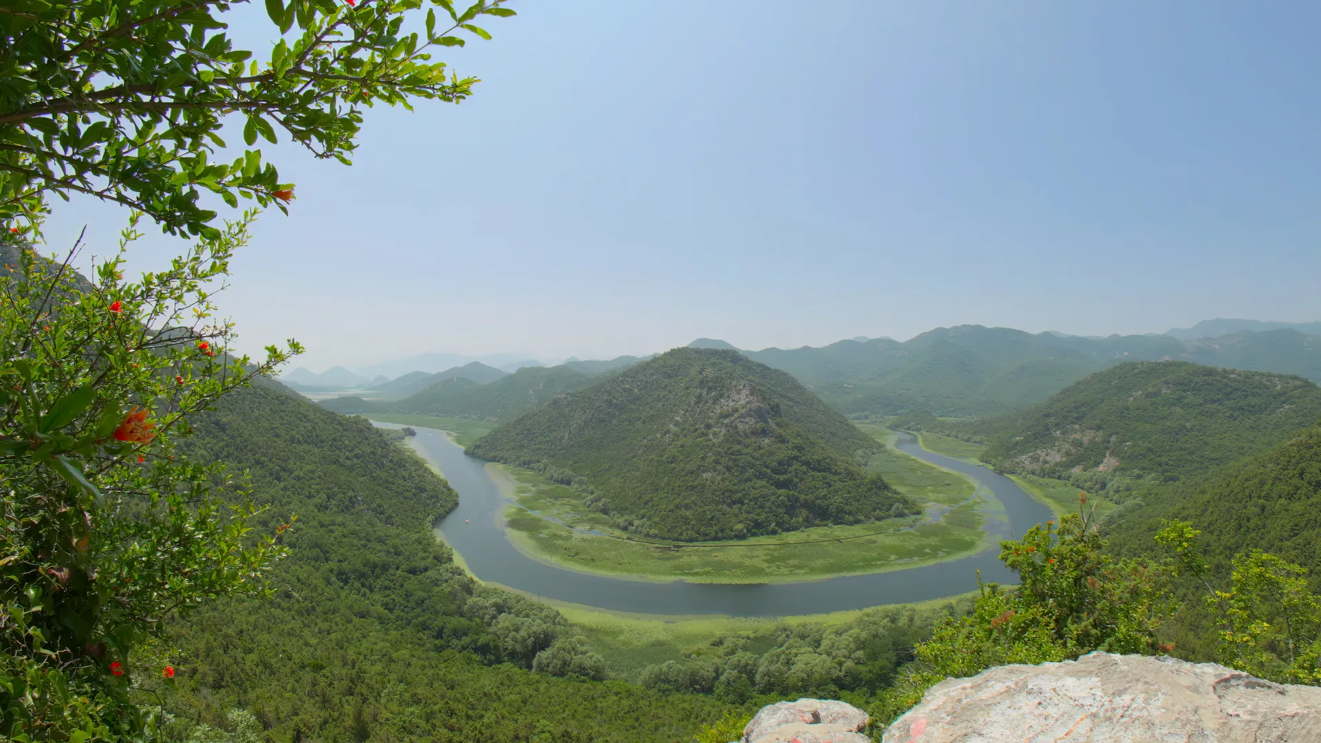 Loop in the River, Lake Skadar, Montenegro