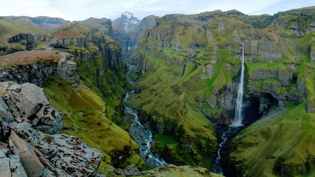 Mulagljufur Canyon, South Iceland, Iceland