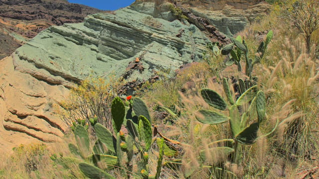 Rainbow Mountain, Gran Canaria, Spain