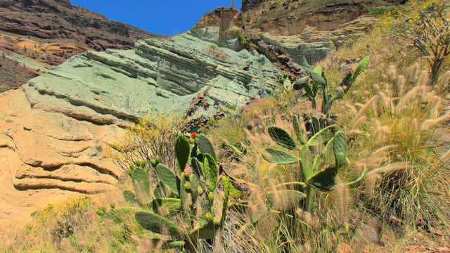 Rainbow Mountain, Gran Canaria, Spain