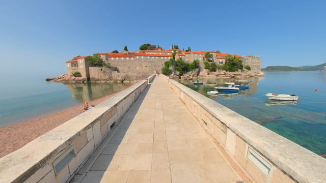 Red Roofs on the Adriatic, Montenegro