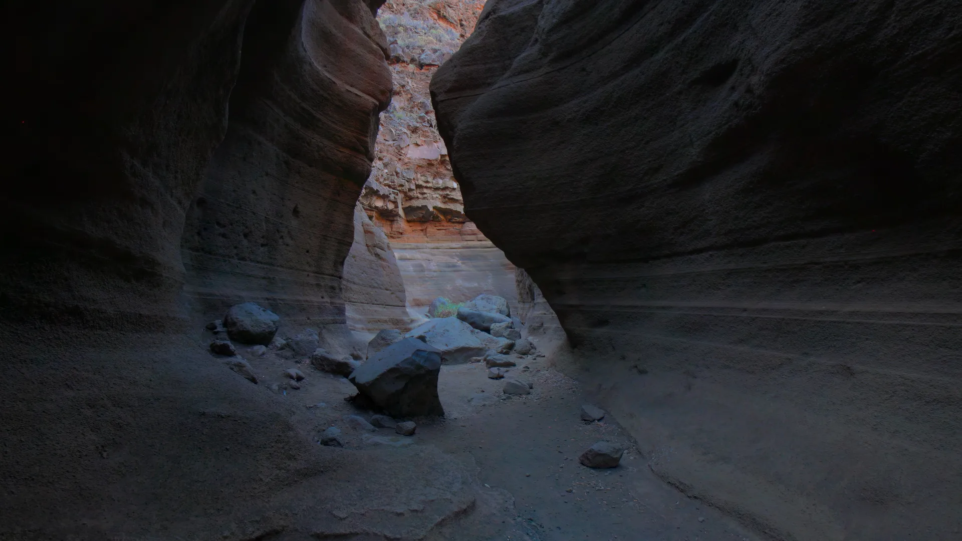 Slot Canyon, Gran Canaria, Spain