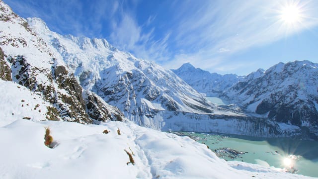 Southern Alps Snow Trek, Aoraki / Mount Cook, New Zealand