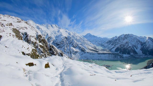 Southern Alps Snow Trek, Aoraki / Mount Cook, New Zealand
