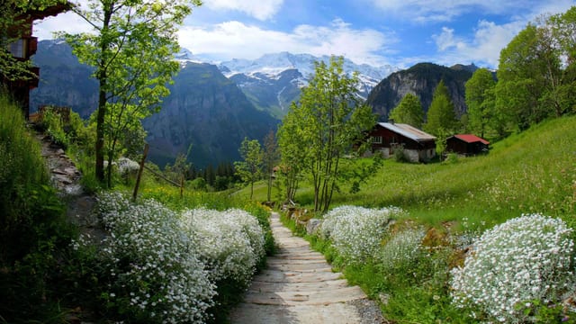 Swiss Village Adventure, Bernese Oberland, Switzerland