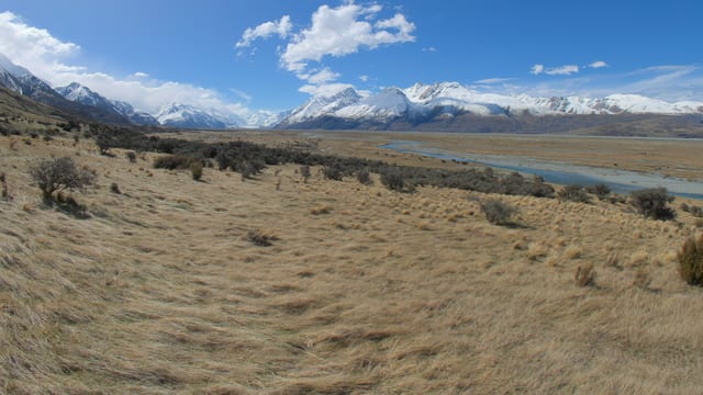 The River Braids, New Zealand