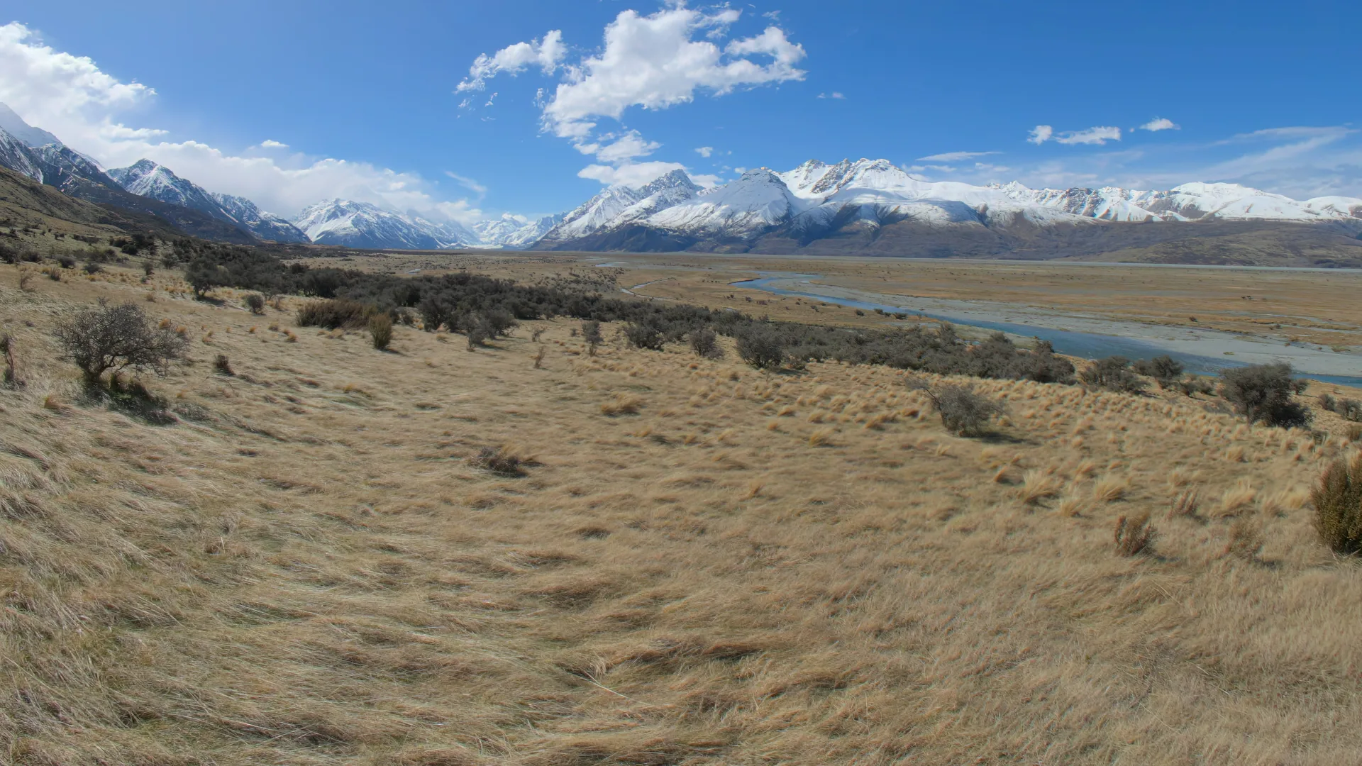 The River Braids, New Zealand