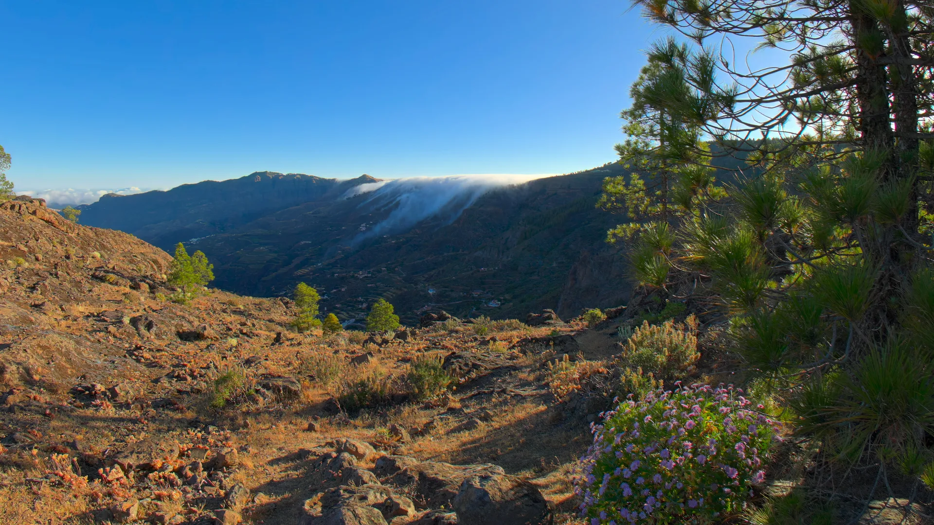 Where the Clouds Spill Over, Spain