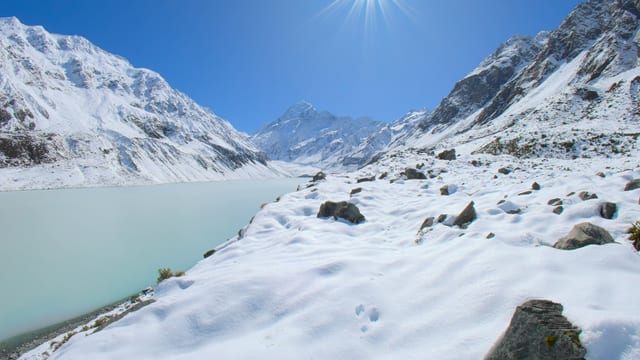 Winter Wonderland, Aoraki / Mount Cook, New Zealand
